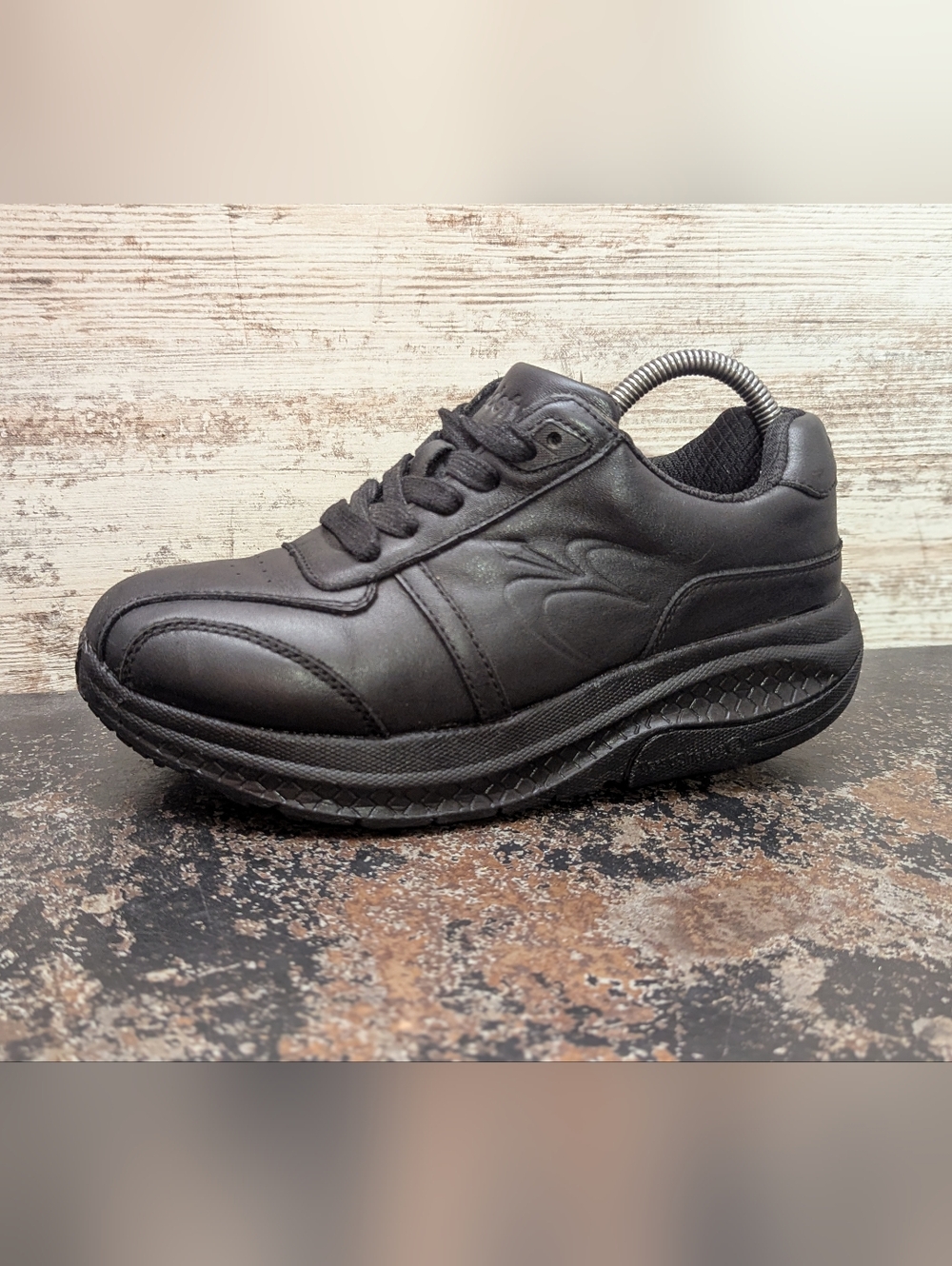 Womens G Defy Gravity Defyer Cloud Walk Walking Shoes Sz 8 Leather TB9029FBL